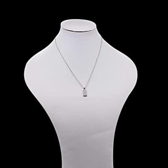 Crystal Necklace Earring Ring Set CZ Cubic Zircon Rhinestone Necklace Earrings - Picture 5 of 8